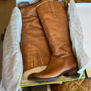 Sam Edelman Penny knee high boots- Whiskey color
